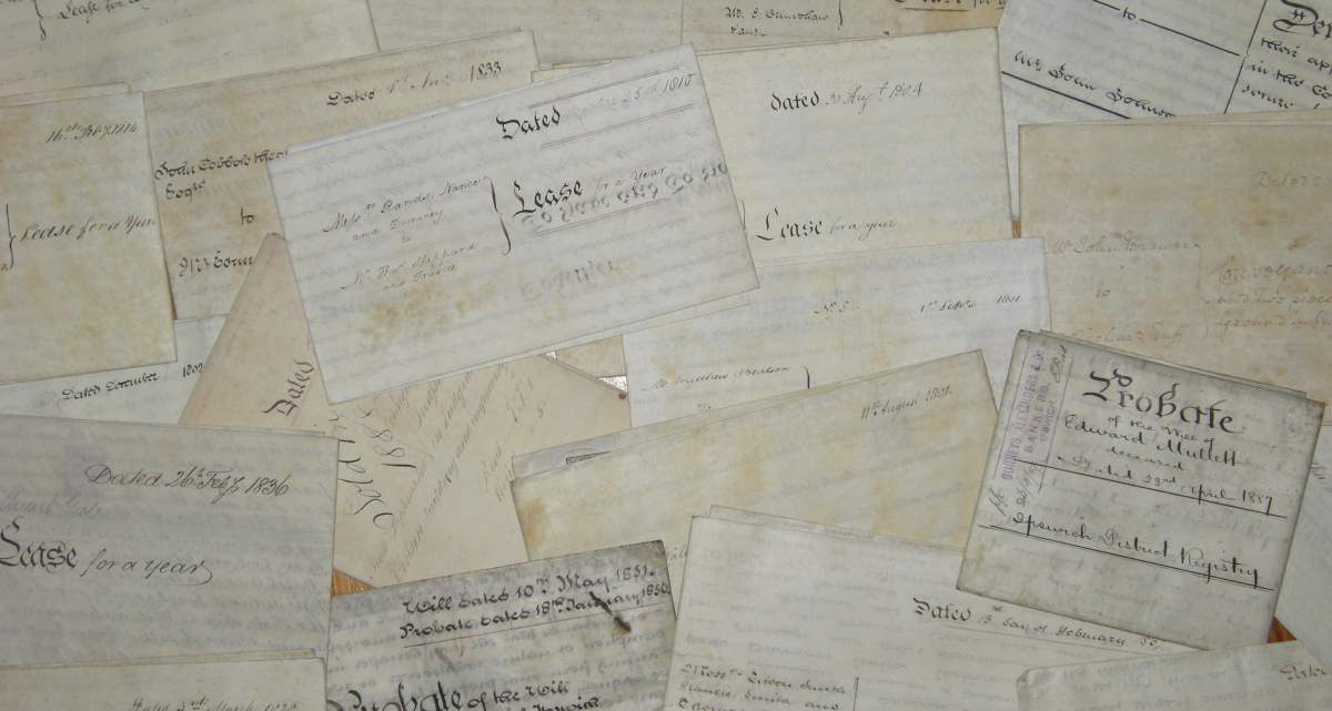 English Vellum Document Catalog