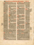 Leaf from a 1539 Latin law book printed in Paris. Click anywhere in this graphic to see a full size scan.